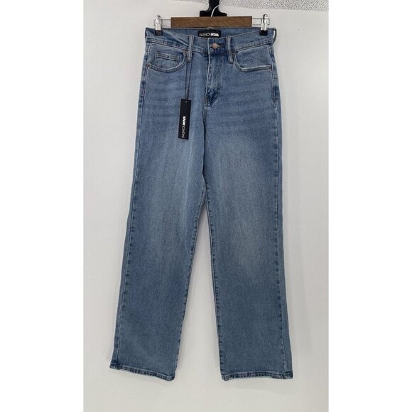 NWT Fashion Nova Women’s Classic 90s Low Stretch Straight Leg Jeans Size 1 - Picture 1 of 9